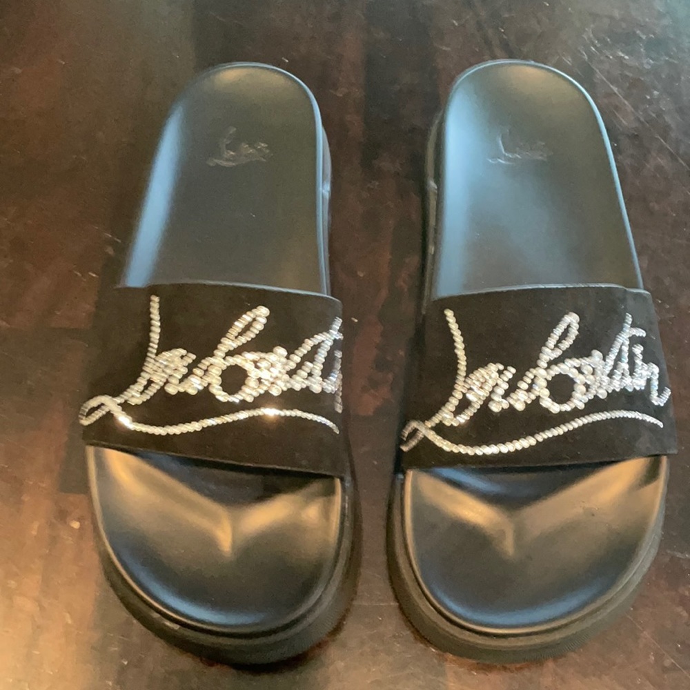 Christian Louboutin slides